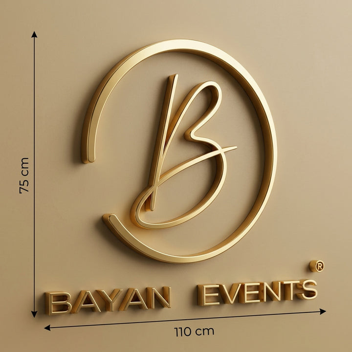 3D Logo Bayan Bayan Events
