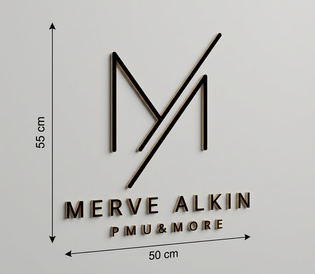 3D Logo Merve Merve Alkin-Permanent Make up