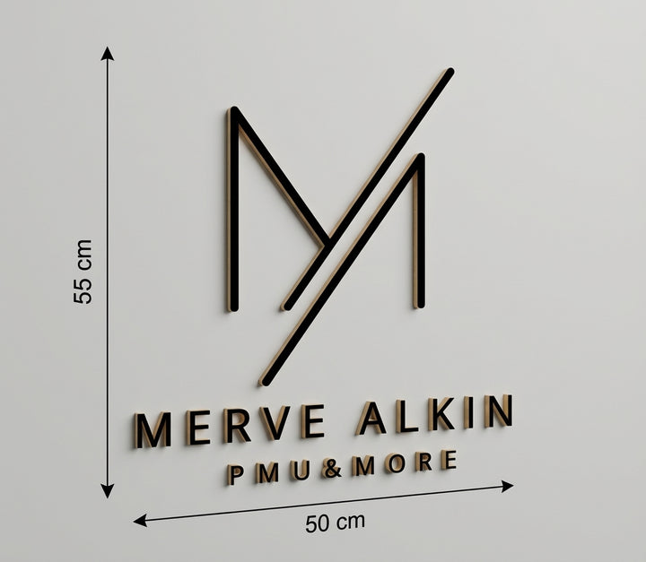 3D Logo Merve Merve Alkin-Permanent Make up
