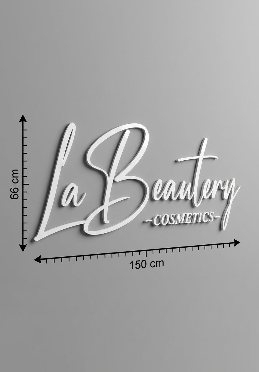 3D Logo Janina La Beautery