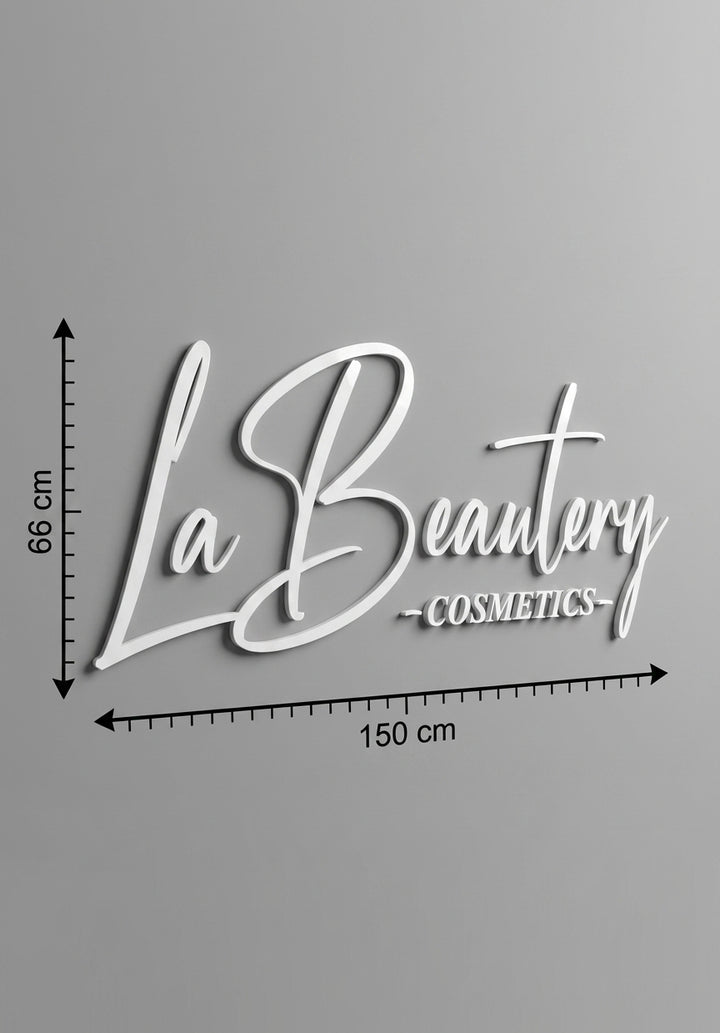 3D Logo Janina La Beautery