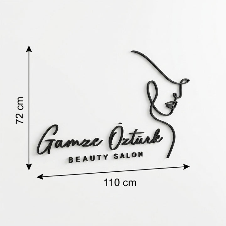 3D Logo Gamze Gamze Öztürk Beauty Salon