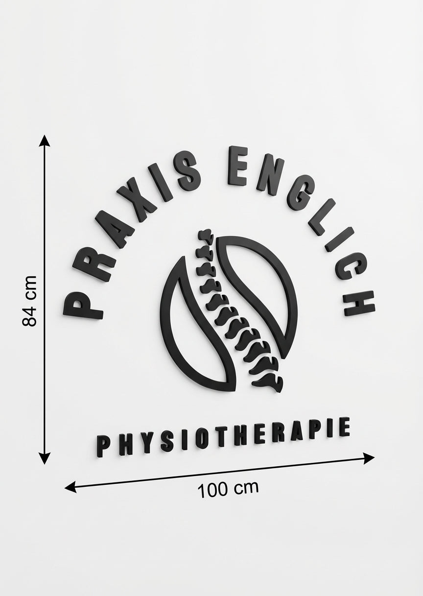3D Logo Englich