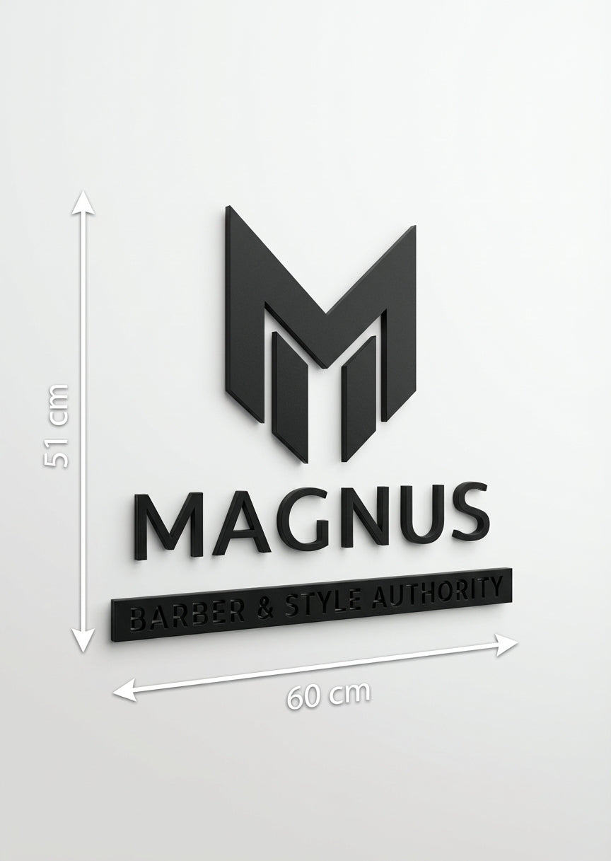 3D Logo Methaq Magnus