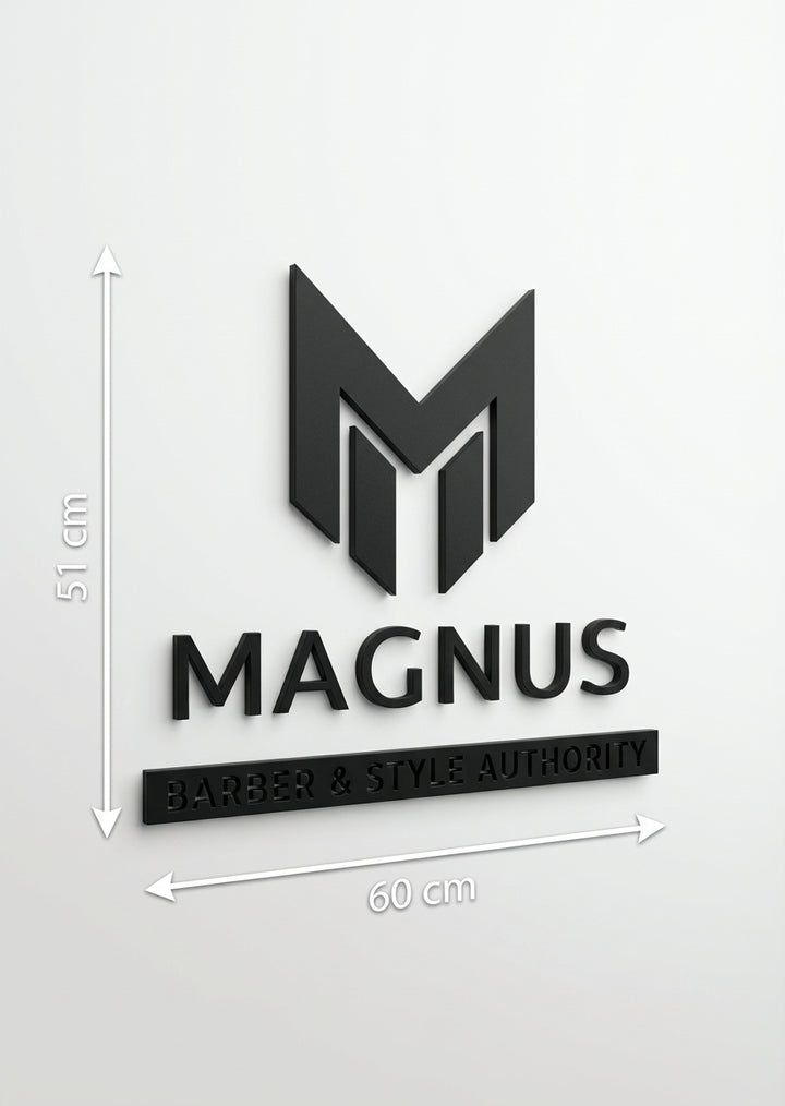 3D Logo Methaq Magnus