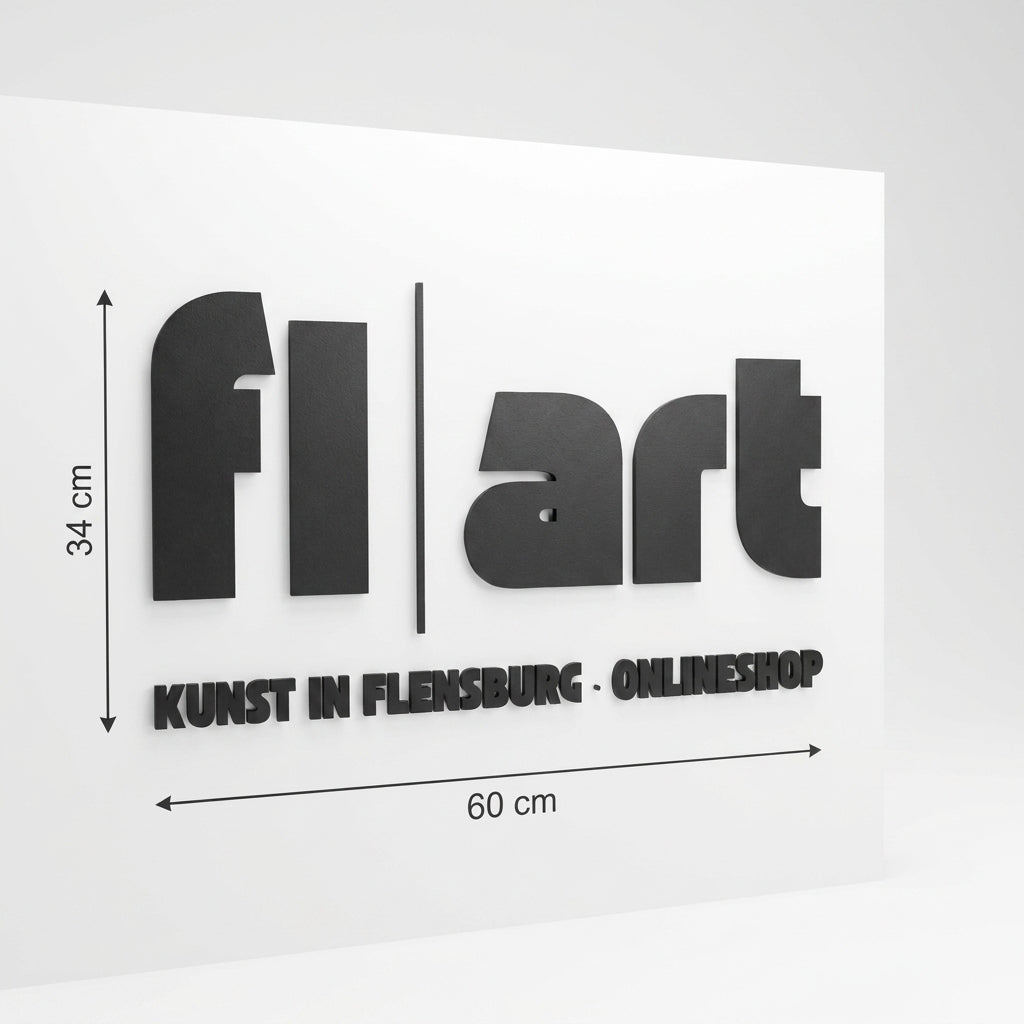 3D Logo Daniel Kunst in Flensburg