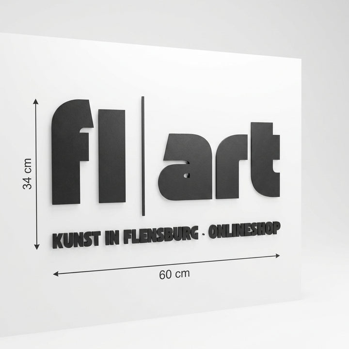 3D Logo Daniel Kunst in Flensburg