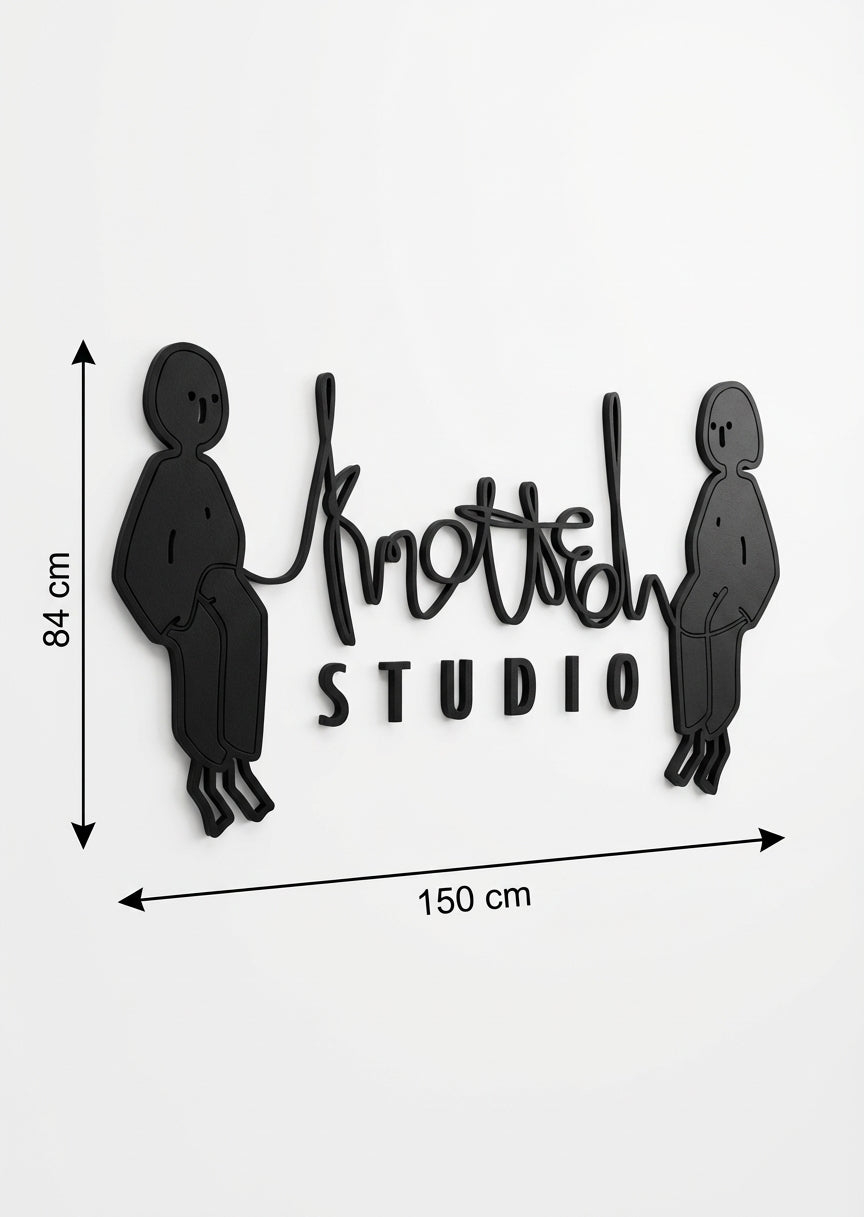 3D Logo Dionys Knotted Studio