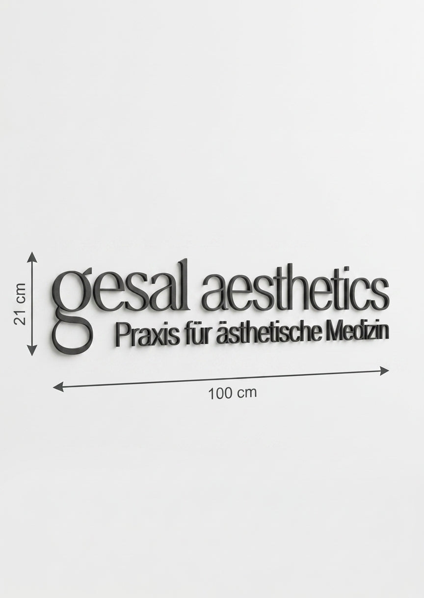 3D Logo Daniel Timeless Aesthetics GmbH