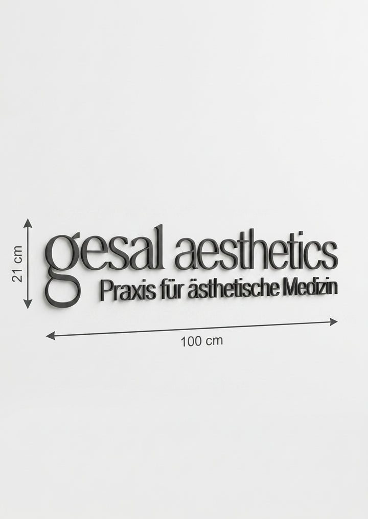 3D Logo Daniel Timeless Aesthetics GmbH
