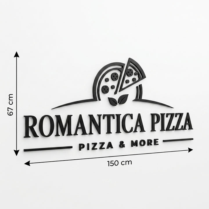 3D Logo Aayan Pizzaservice