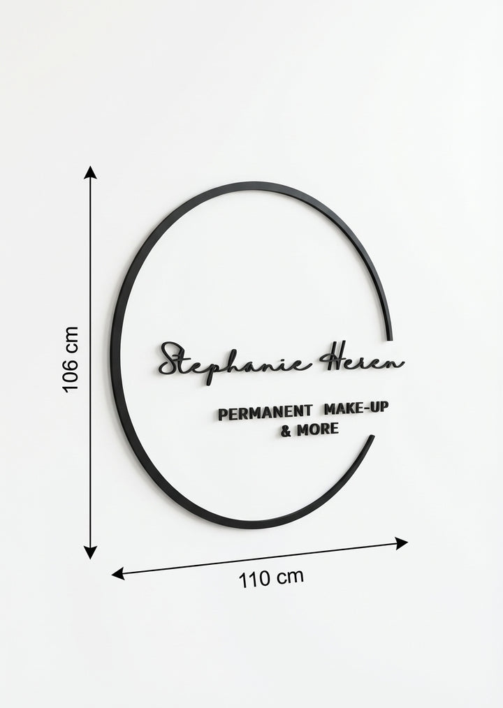 3D Logo Stephanie See You Brows Pmu