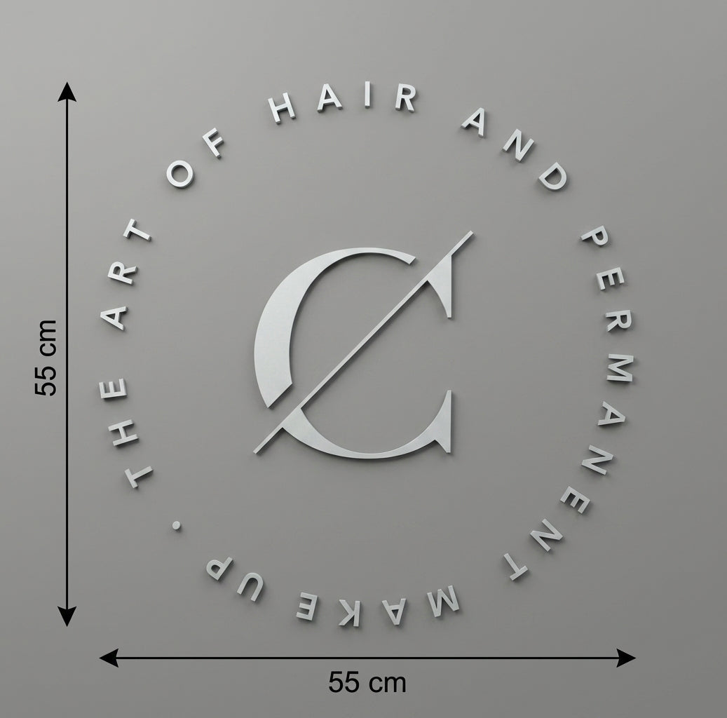 3D Logo Claudia Hair & Permanent Makeup