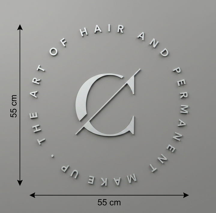 3D Logo Claudia Hair & Permanent Makeup