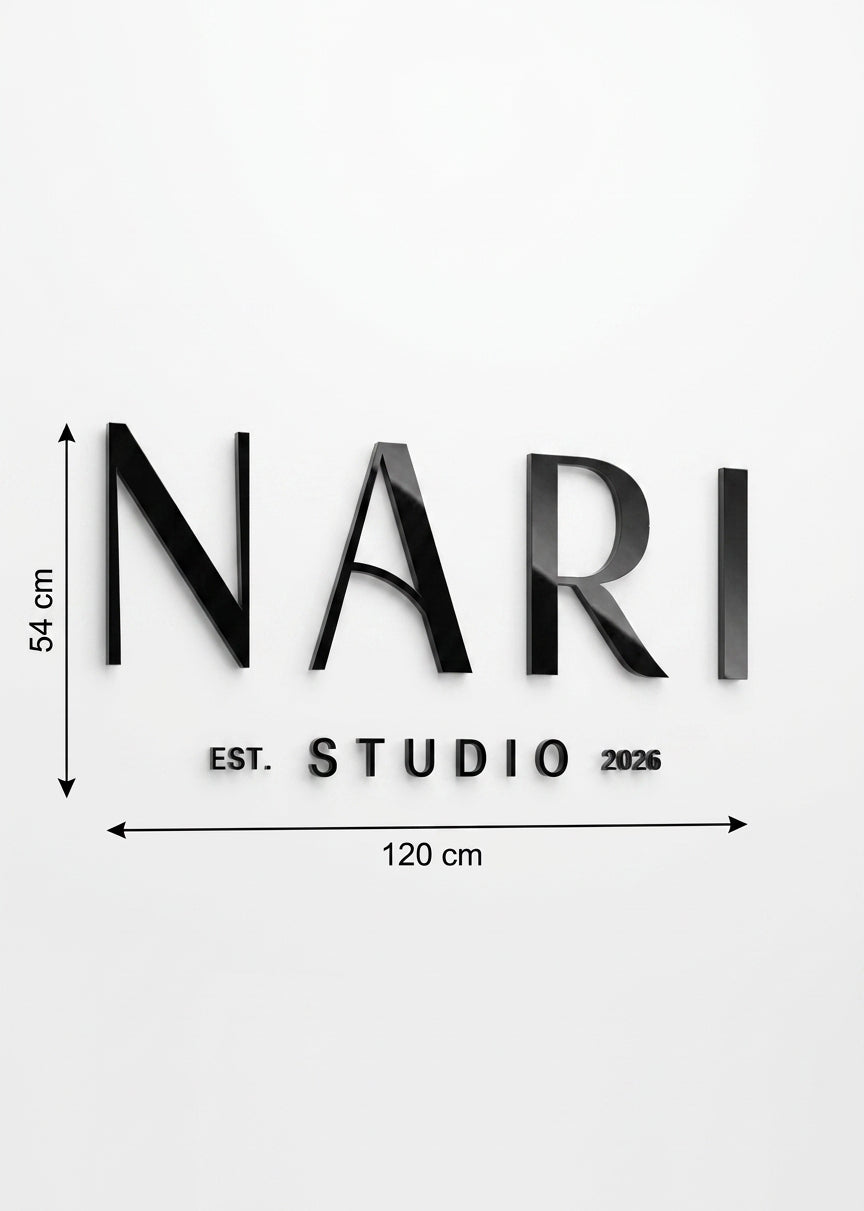 3D Logo Nadine Nari
