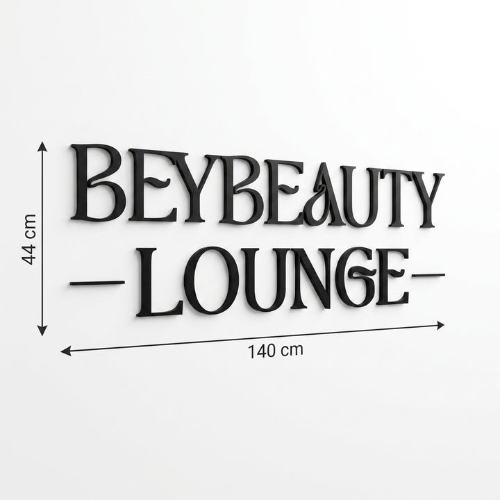 3D Logo Betül Bey Beauty