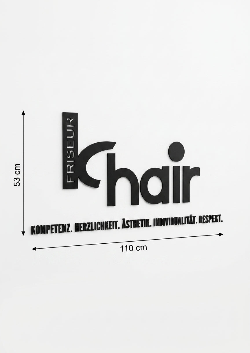 3D Logo Mandy Friseur khair GmbH