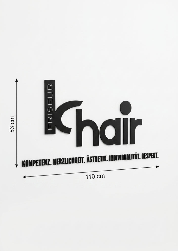 3D Logo Mandy Friseur khair GmbH