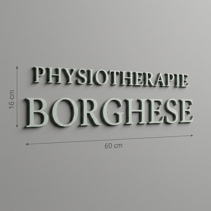 3D Logo Giusi Physiotherapie Borghese