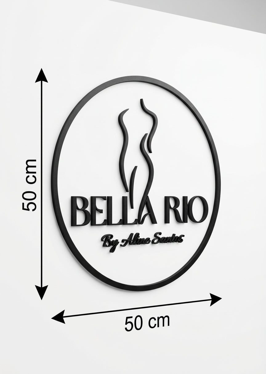 3D Logo Aline Bella Rio by Aline Santos