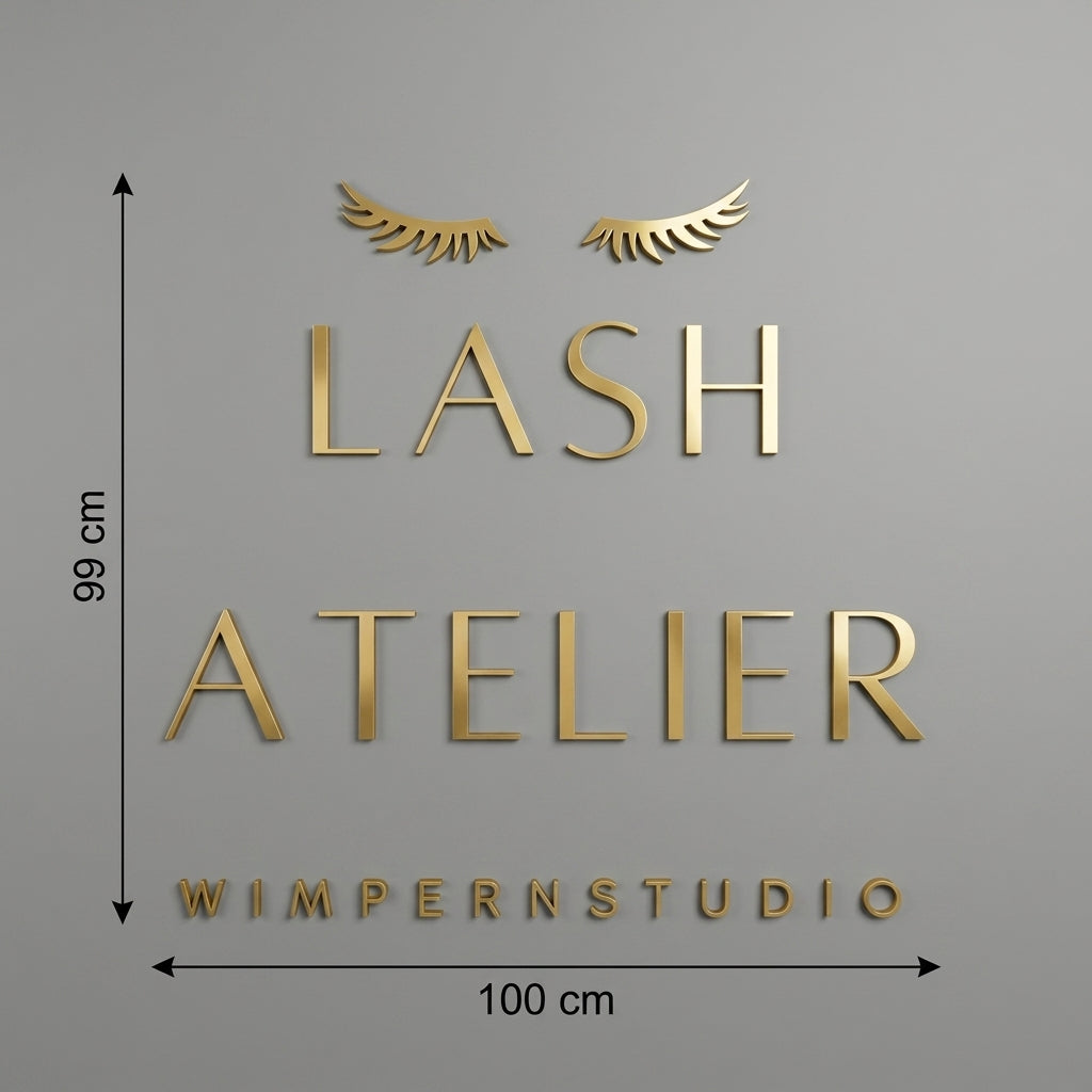 3D Logo Zeynep Wimpernstudio