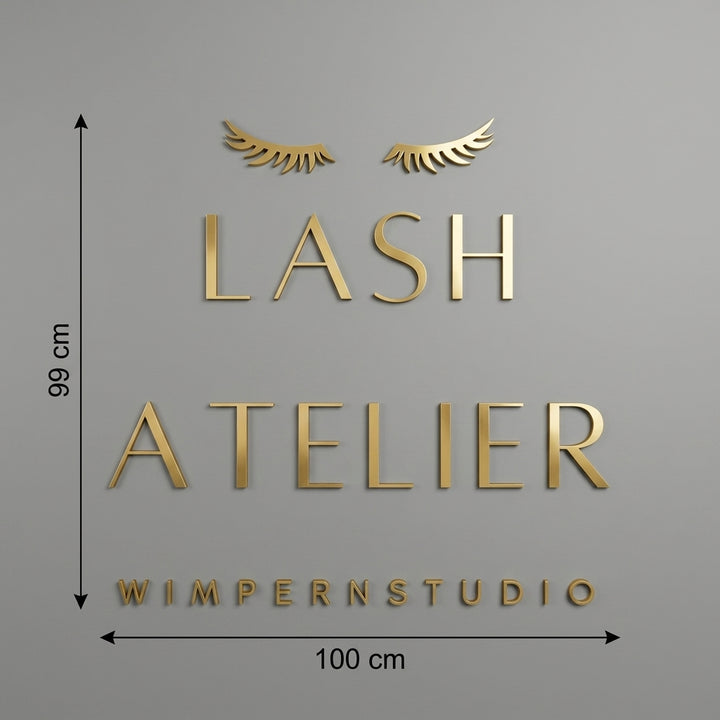 3D Logo Zeynep Wimpernstudio