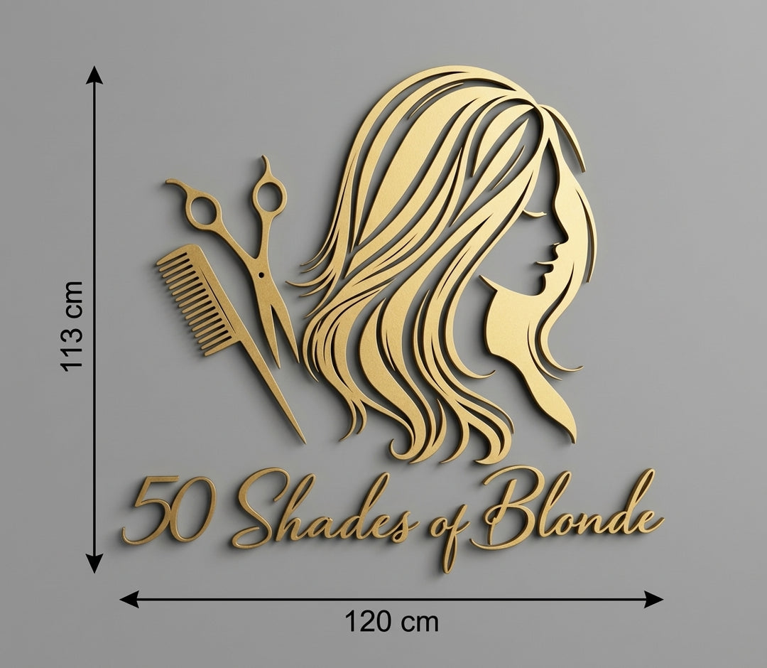 3D Logo Jaqueline 50 Shades of Blonde