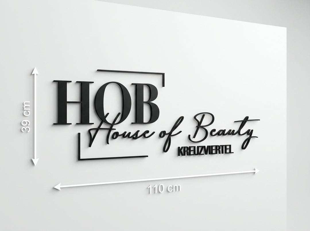 3D Logo Diana House of Beauty