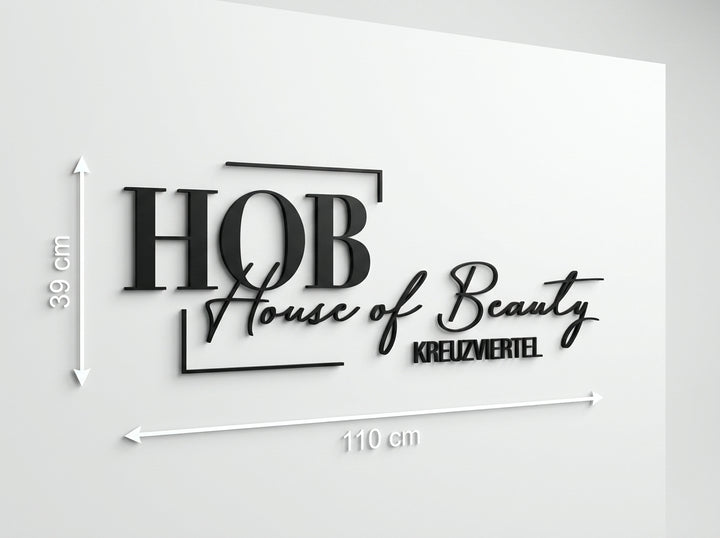 3D Logo Diana House of Beauty