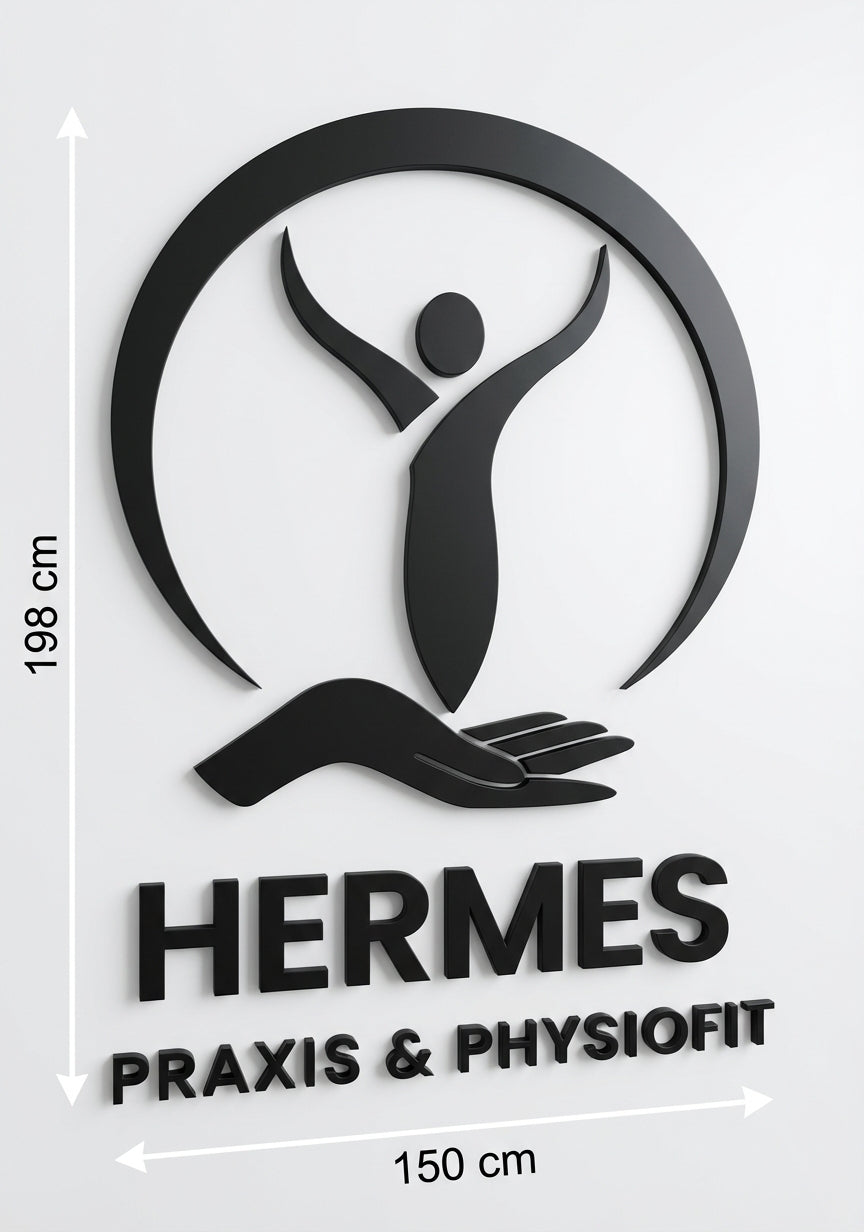 3D Logo Pia - Physiofit Hermes GbR