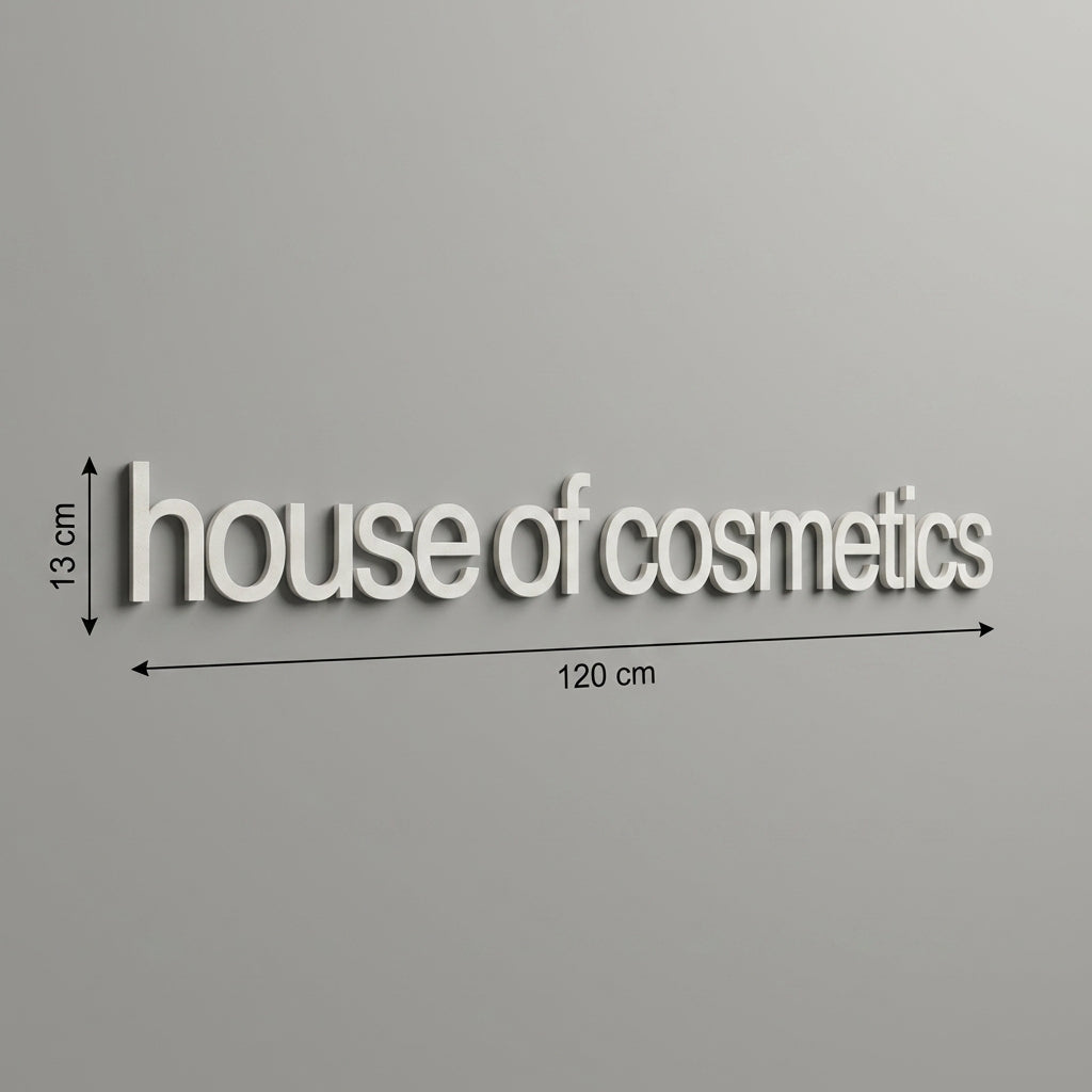 3D Logo Leontina houseofcosmetics