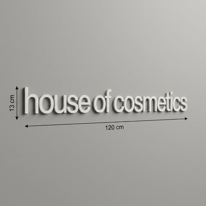 3D Logo Leontina houseofcosmetics