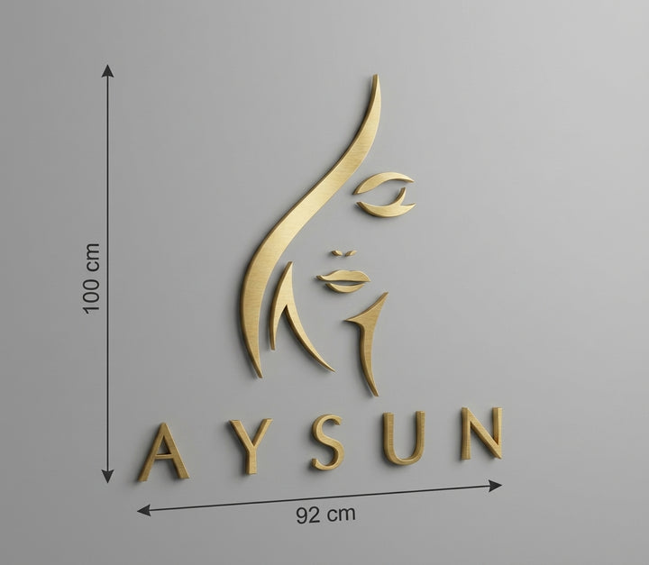 3D Logo Aysun Beauty By Aysun