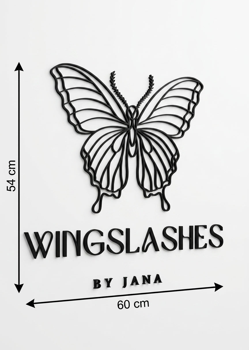 3D Logo Jana Wingslashes