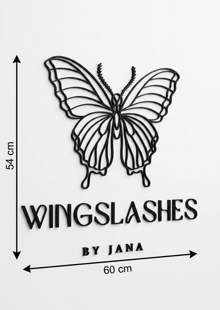 3D Logo Jana Wingslashes