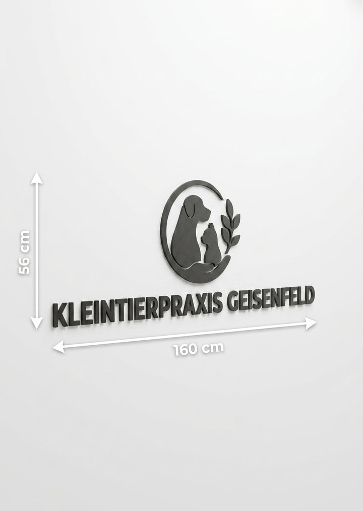 3D Logo Rose-Leah Kleintierpraxis Geisenfeld