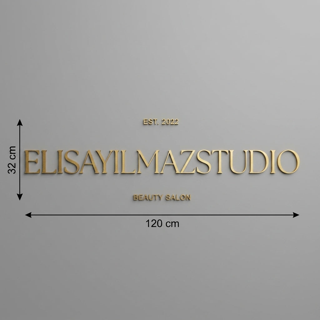 3D Logo Elisa ELISAYILMAZSTUDIO