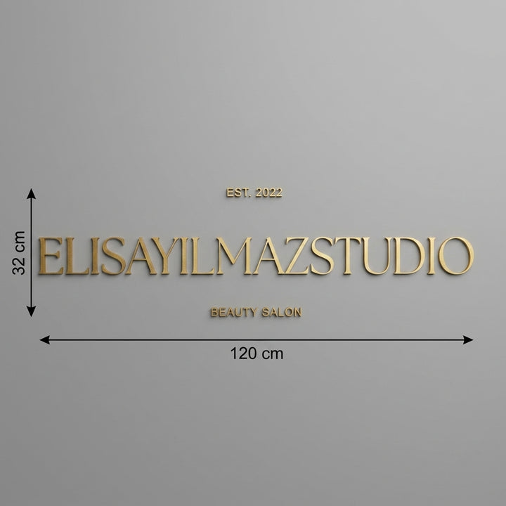 3D Logo Elisa ELISAYILMAZSTUDIO