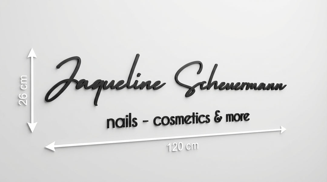 3D Logo Jaqueline