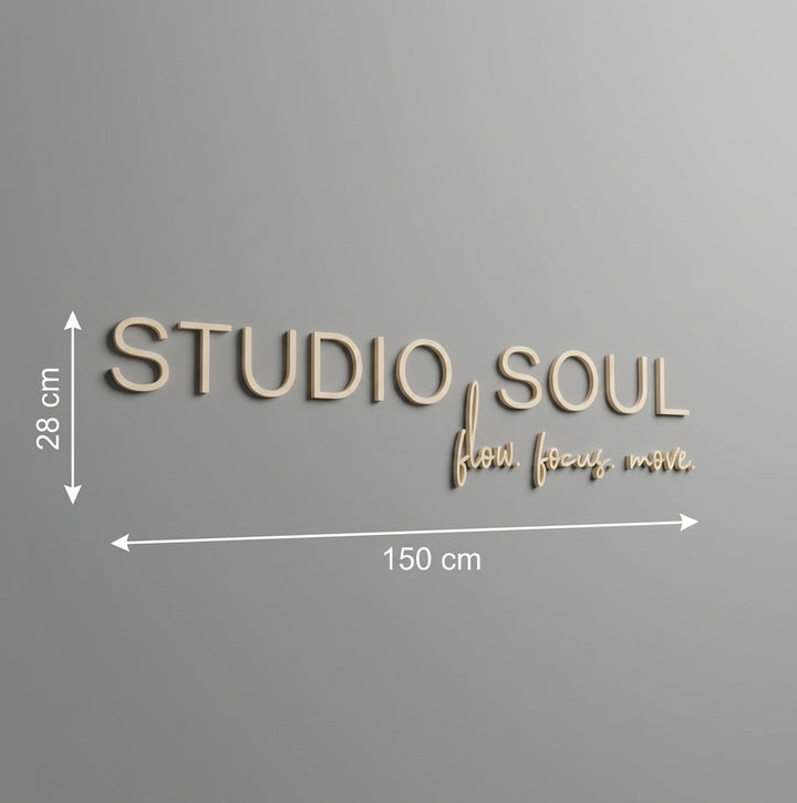 3D Logo Sofia Studio Soul