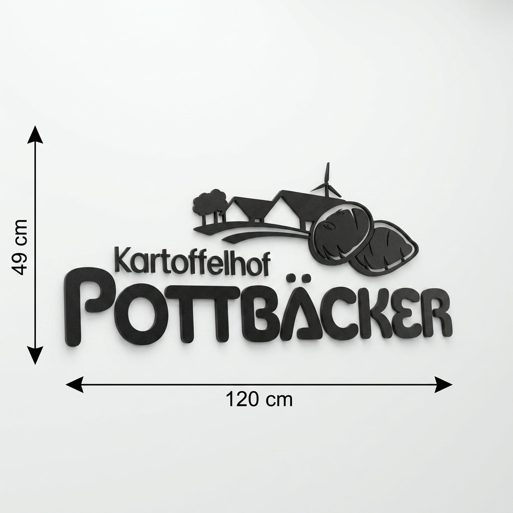 3D Logo Andreas Kartoffelhof Pottbäcker