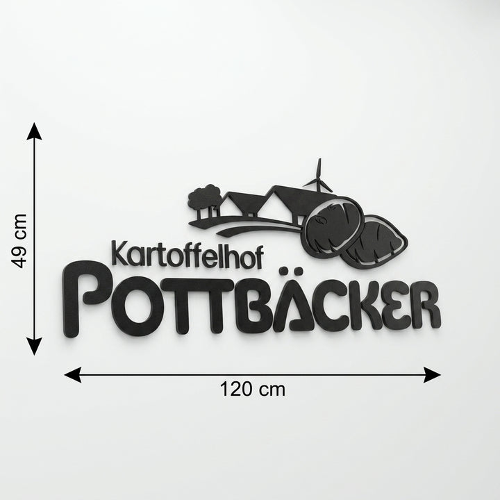 3D Logo Andreas Kartoffelhof Pottbäcker