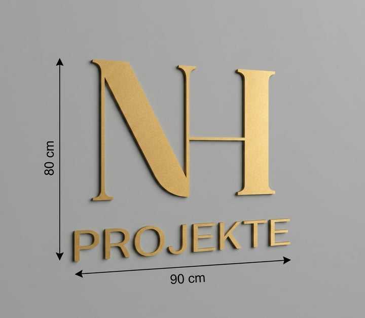 3D Logo Nevra NH Projekte GmbH