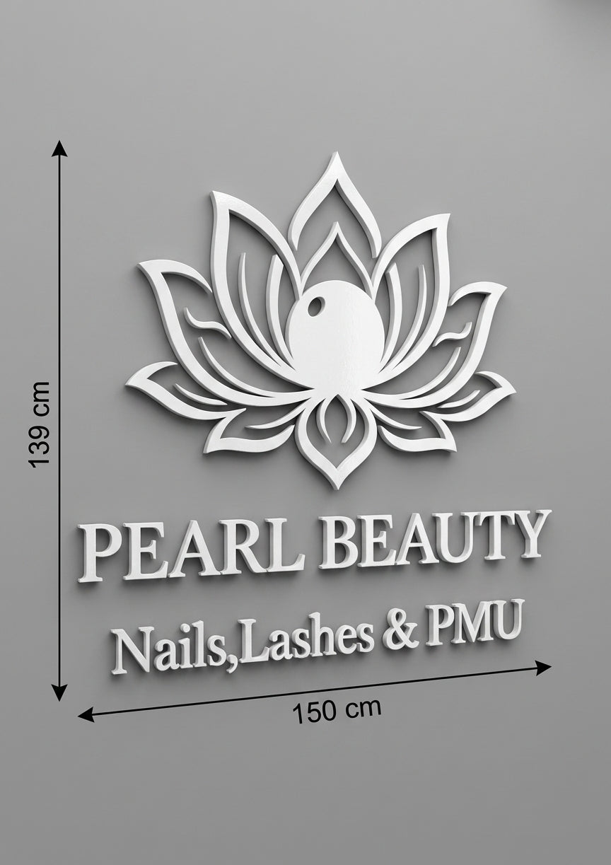 3D Logo Thuy Pearl Beauty