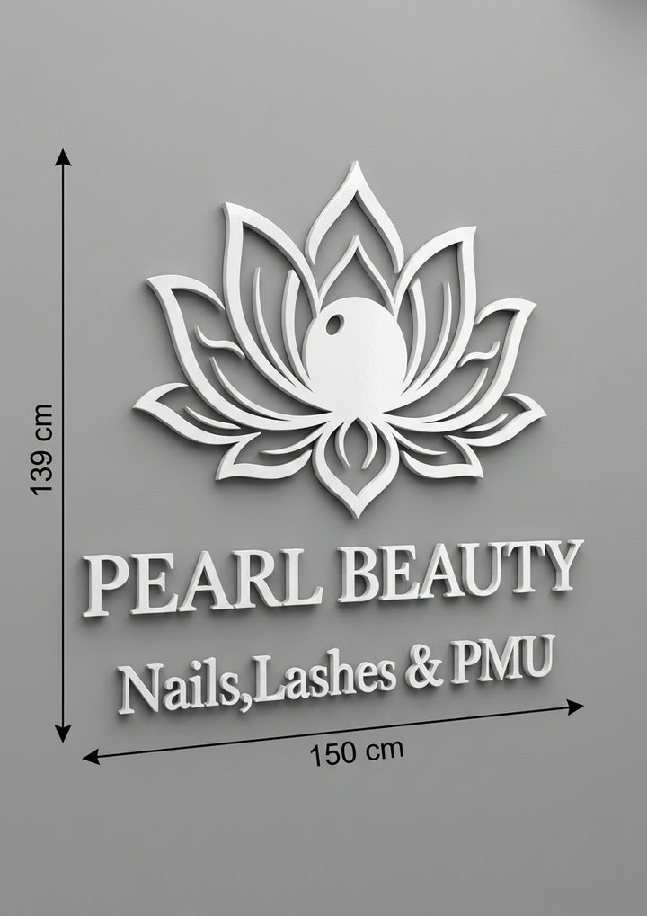 3D Logo Thuy Pearl Beauty