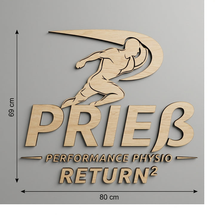 3D Logo Lukas Prieß Performance Physio
