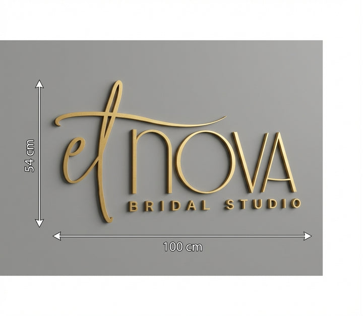 3D Logo Tatjana NOVA Bridal Studio