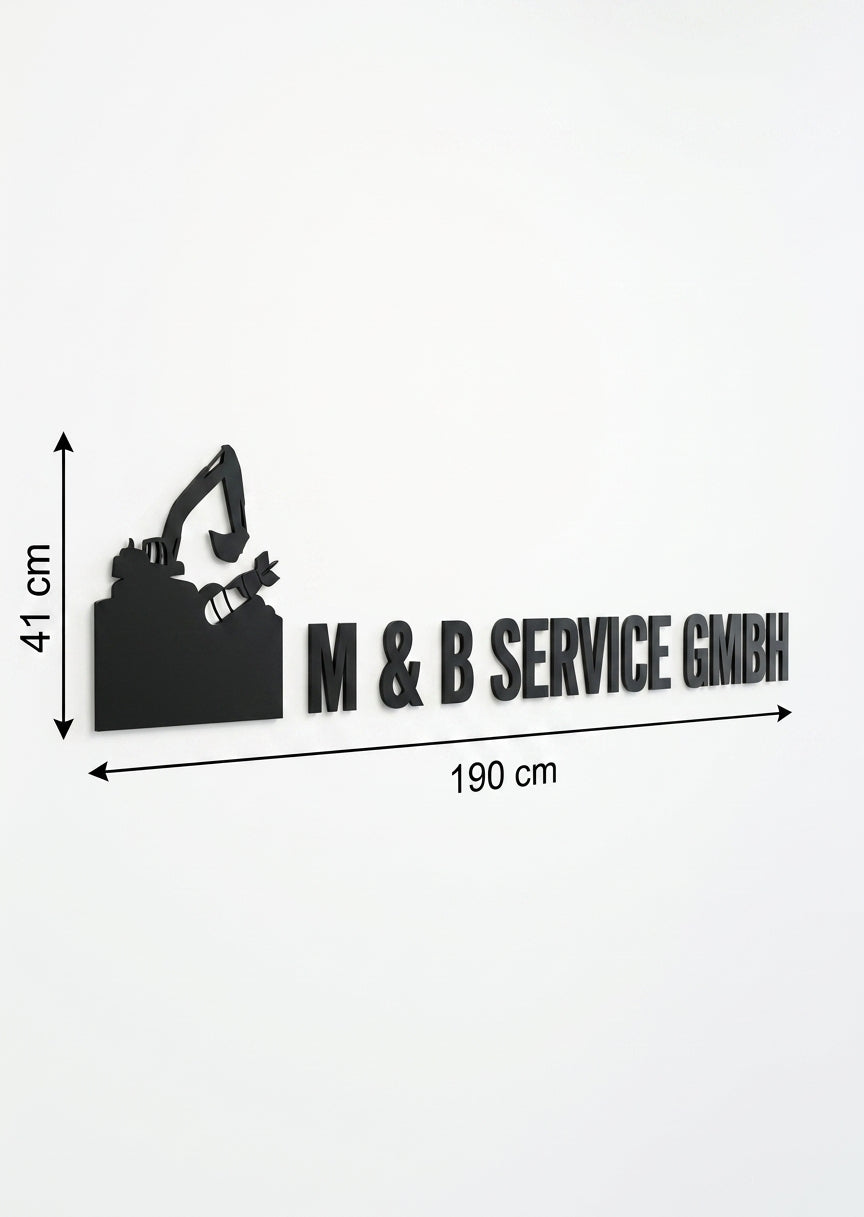 3D Logo Esch M&B Service GmbH