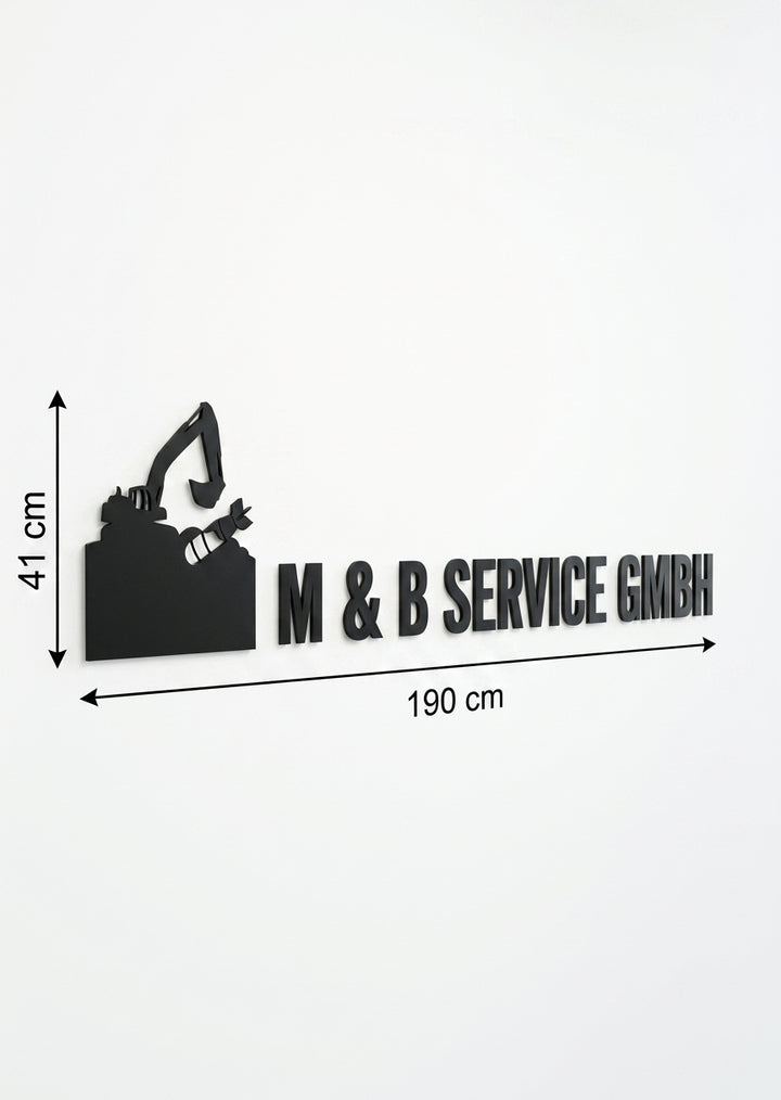 3D Logo Esch M&B Service GmbH