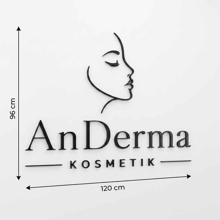 3D Logo Andriana AnDerma